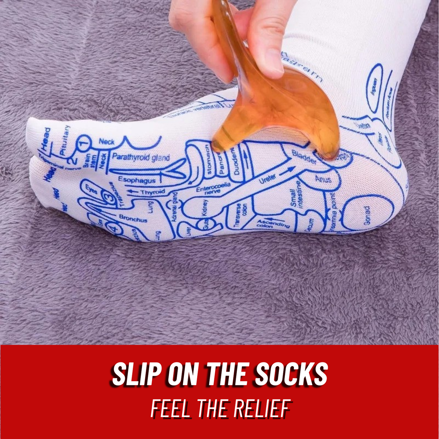 ReflexoFeet™ Chart Socks